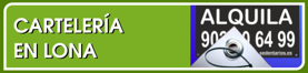 Carteles inmobiliarias y talleres de lona