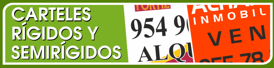 Carteles inmobiliaria y talleres