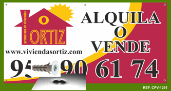 Carteles en PVC con ollaos metálicos