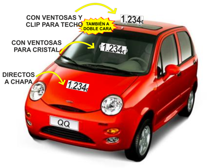 Carteles portaprecios con imanes